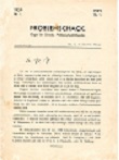 PROBLEMSCHACK / 1939 vol 2, no 1Not in the L/N
